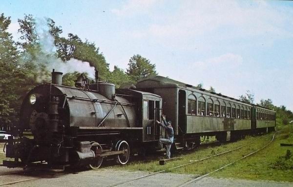 Old Number Eleven Locomotive Cadillac Lake City Rwy (newer photo)